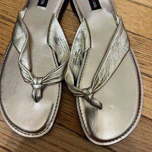 NWOB Style and Co Gold Women's Sandals 8